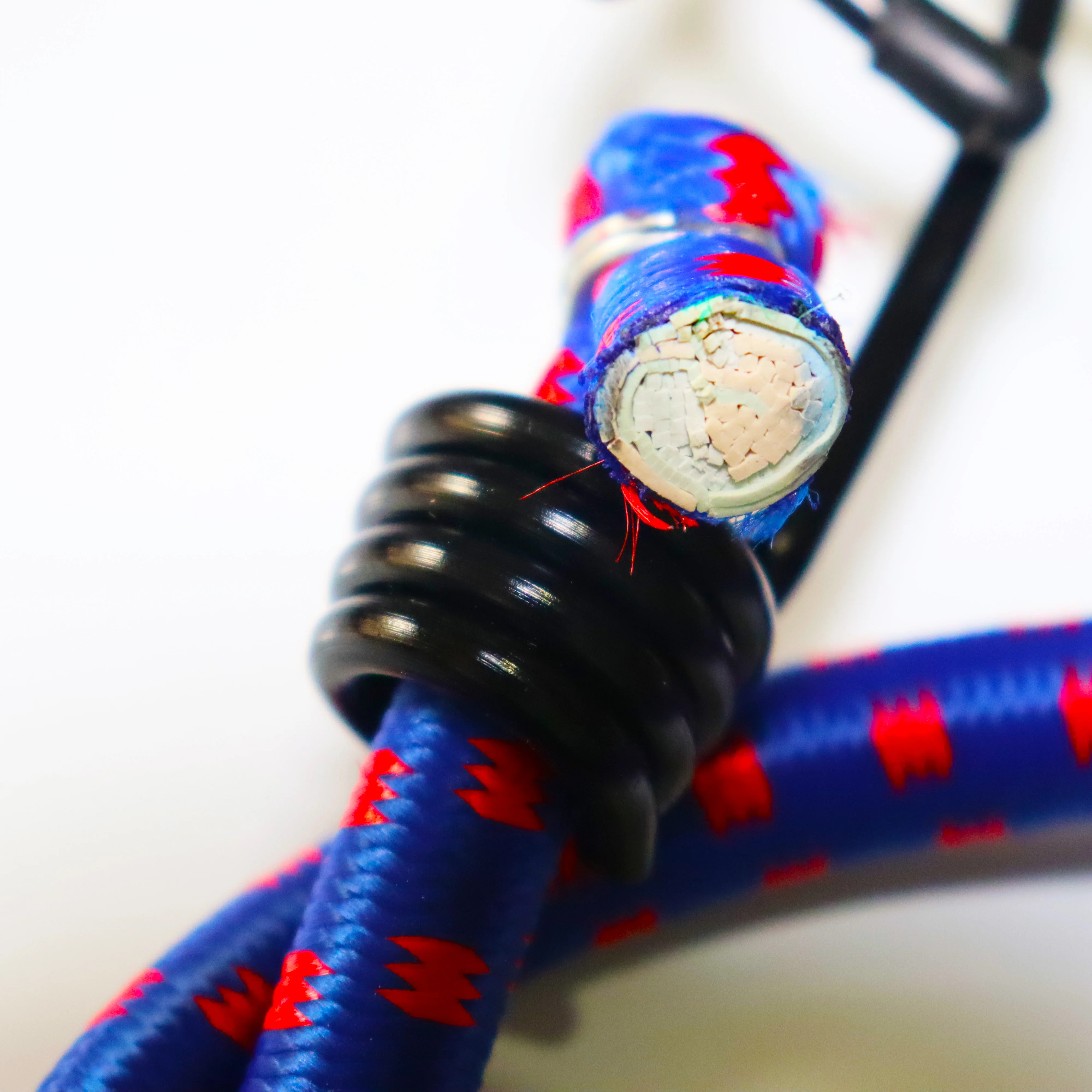 Heavy Duty Bungee Cord Rope Ties Buckle Elastic Bungee Cord for Tent with Plastic Latex Customized Camping Logo Time Outdoor TEX