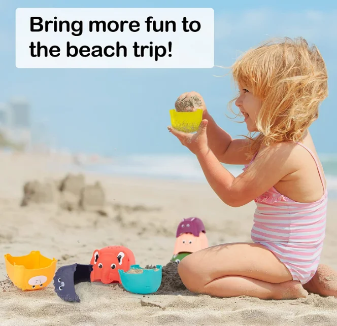 New Cute Animal Stacking cups early development and activity baby toy building blocks bathtub toy for toddlers perfect gifts