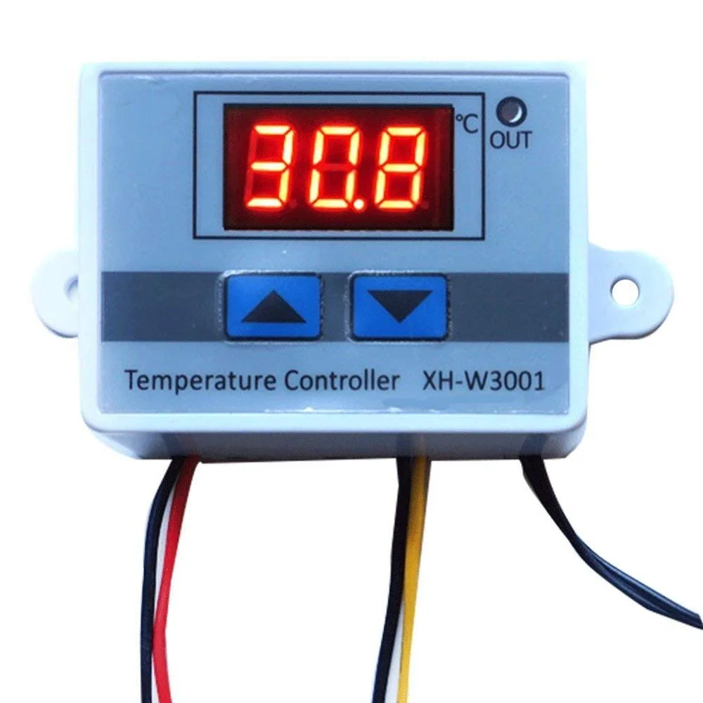 XH-W3001 digital temperature controller W3001 Digital Control  thermostat NTC Sensor 12V 24V 110V 220V