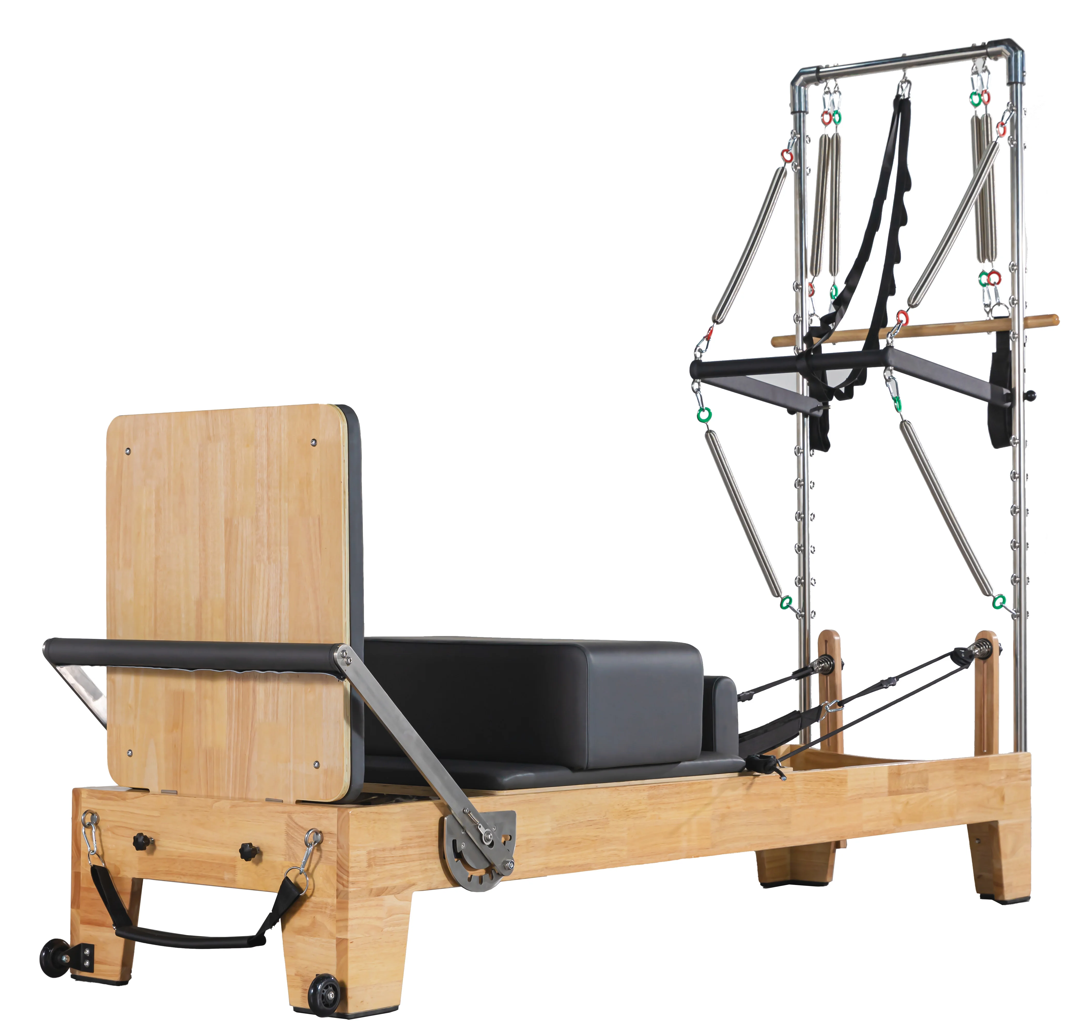High quality best sale gym fitness sets pilates reformer with half tower professional pilates reformers cadillac for home