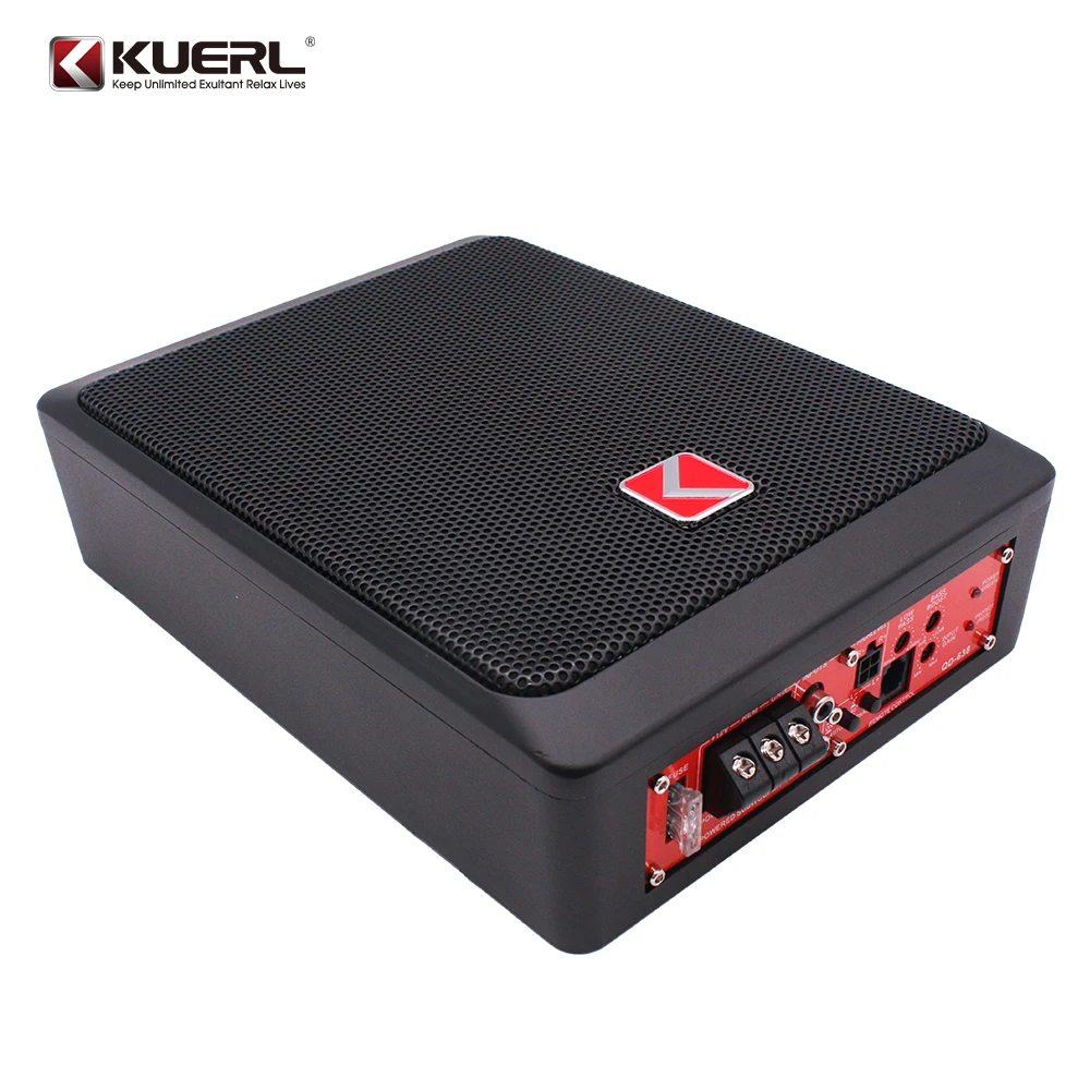 800W high-power ultra-thin subwoofer 12V universal aluminum alloy ultra-mini small subwoofer 6*9 inch pure bass car audio