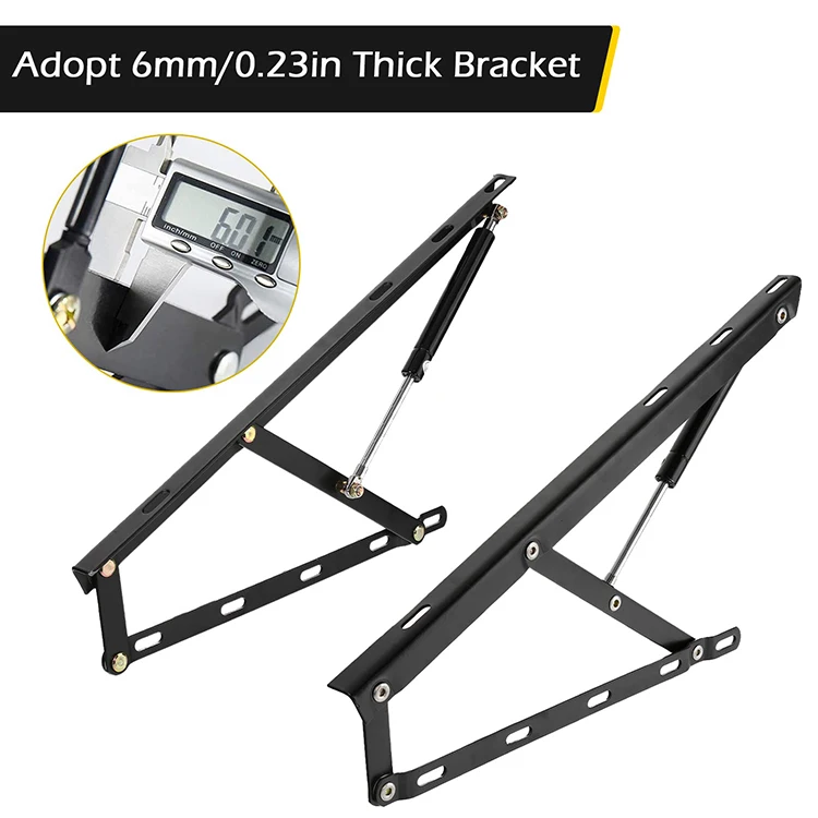 Furniture Hardware Hinge Simple Tatami Box Bed Storage Hydraulic Gas Lift Bed Mechanism Bed Lifter