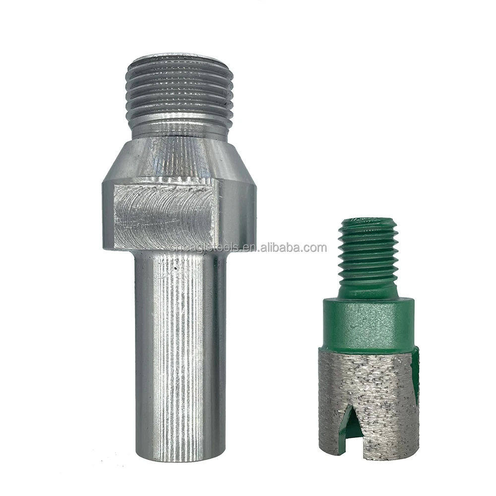 Crawnedeagle 20 мм M12 резьба алмазные инкрементные биты 3/4 дюйма нарезные для гранита и кварца