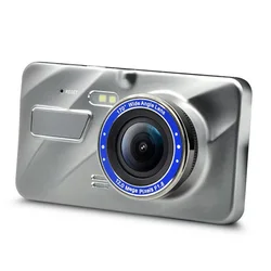 4K High Resolution Car Dver Black Box 170 Degree 4 inch Screen 1080p Car Dash Cam Night Vision Front and Rear Car Camera