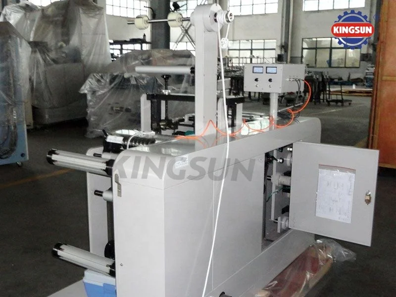 DK-320G Model Label Slitter Rewinder Machine with Rotary Die Cutting