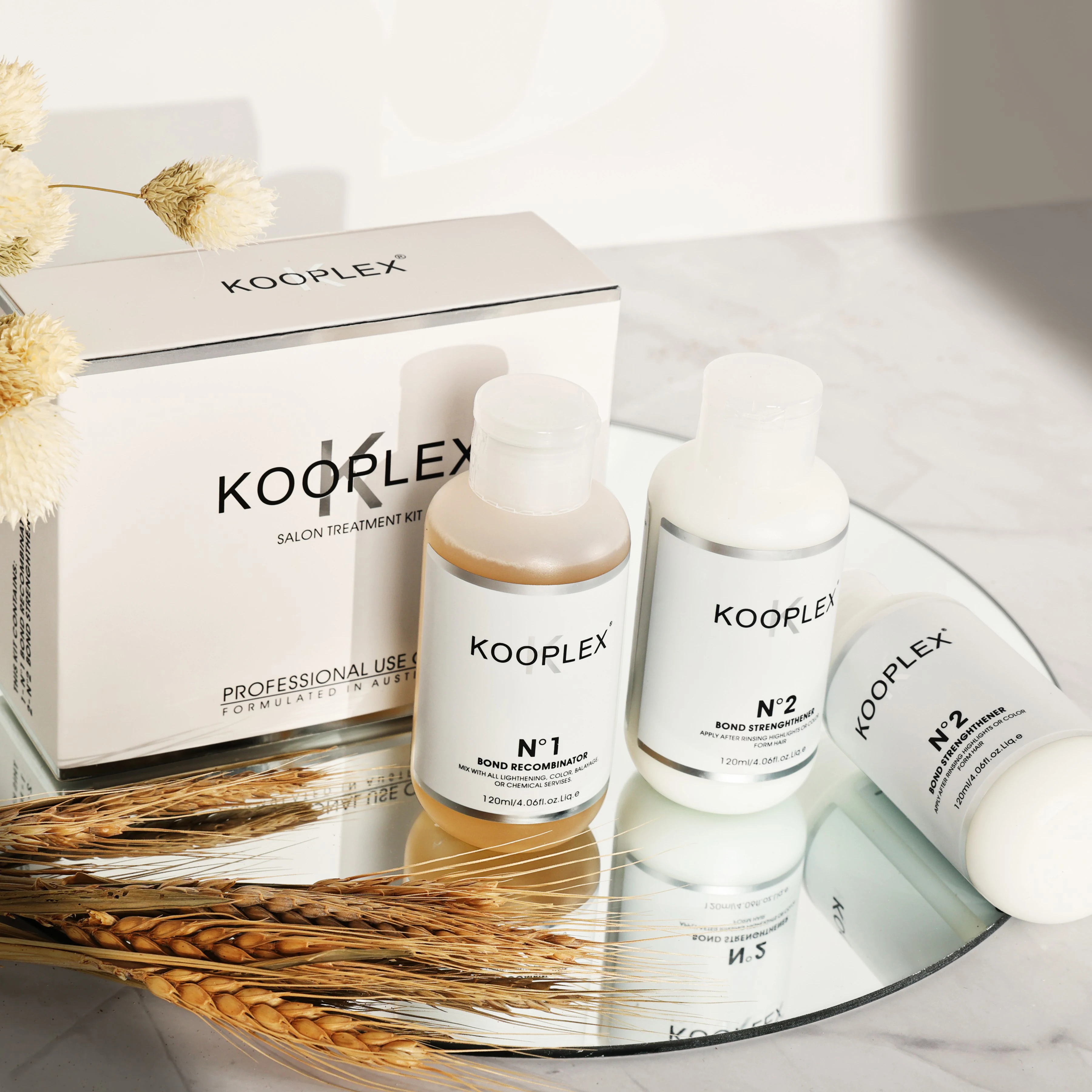 Professional Protect Hair Color Bond Reconstructor Kooplex N1 N2 Silky Hair Treatment