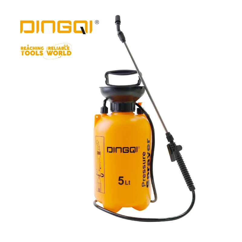 DINGQI New Product 5l Hand Pump Sprayer Shoulder Strap Hand Sprayer Agricultural