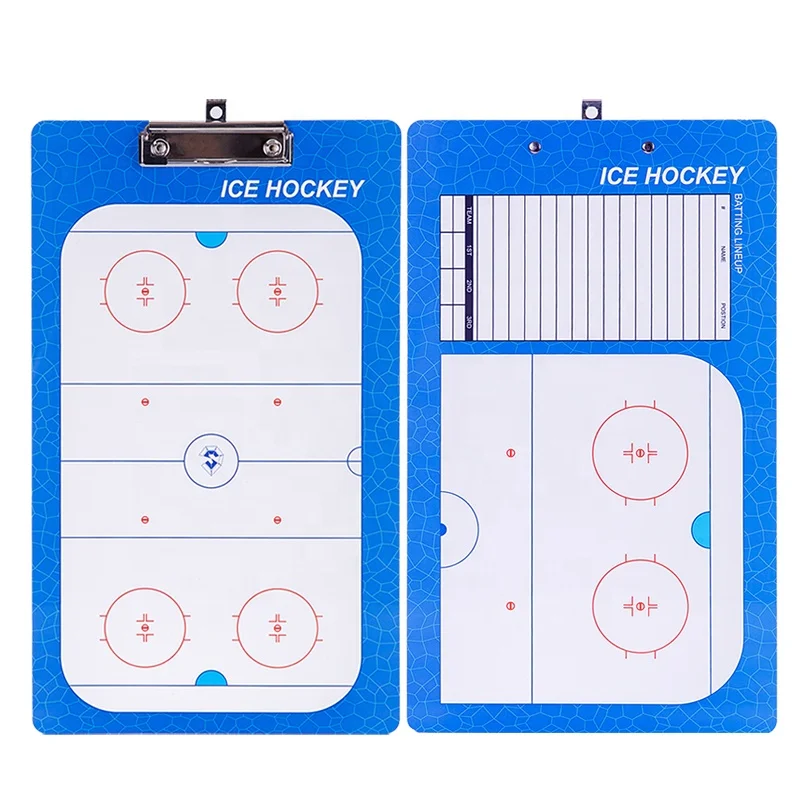 Coaches tactic Map Board Dry Erase Coach Board Clipboard Tactics for Muti Sports Portable Ice Hockey (62344205080)