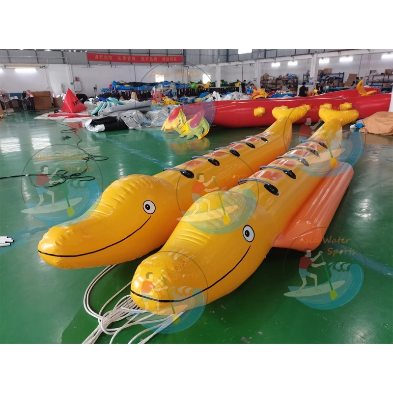 New Style Inflatable Banana Ski Tube Inflatable Banana Ski Tube T Inflatable Towable Tube