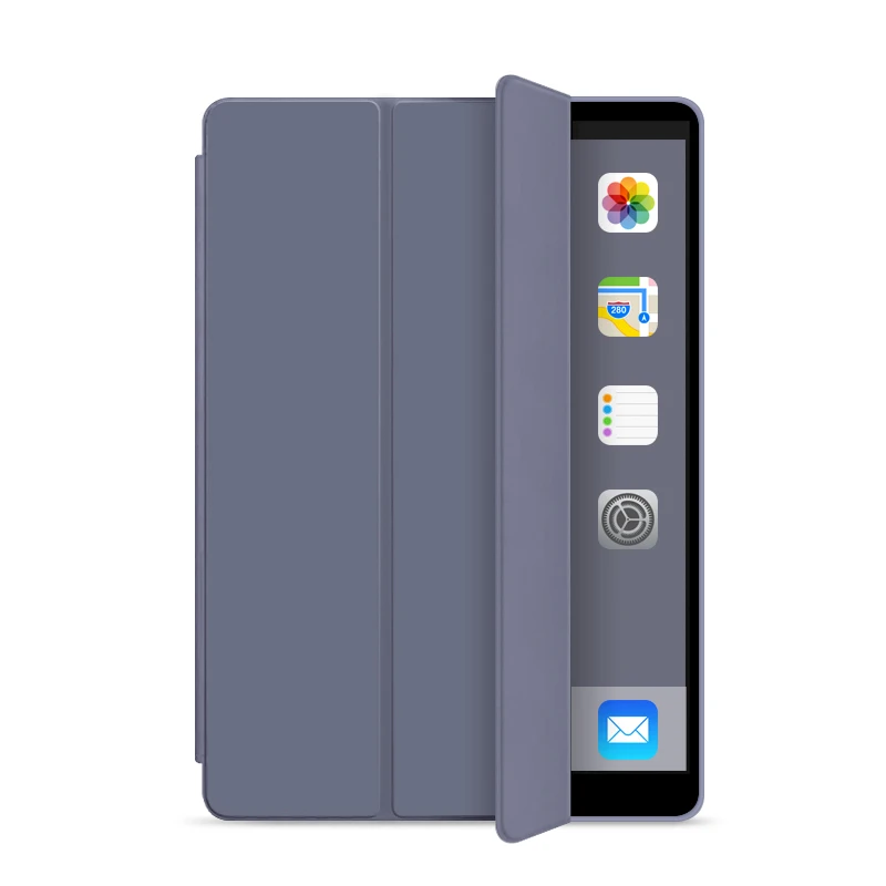 Smart Magnetic Tablet PU Leather Soft Case for ipad mini123, Auto Sleep Wake Cover for ipad mini123