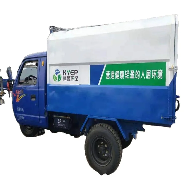 Professional manufacturer Axle drive fully enclosed cab tricycle/Shaft construction engineering mining tricycle for