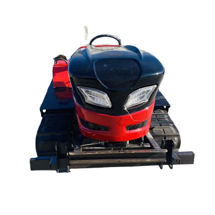 Новый многофункциональный гусеничный роторный культиватор 50 л.с. самоходный траншеекопатель