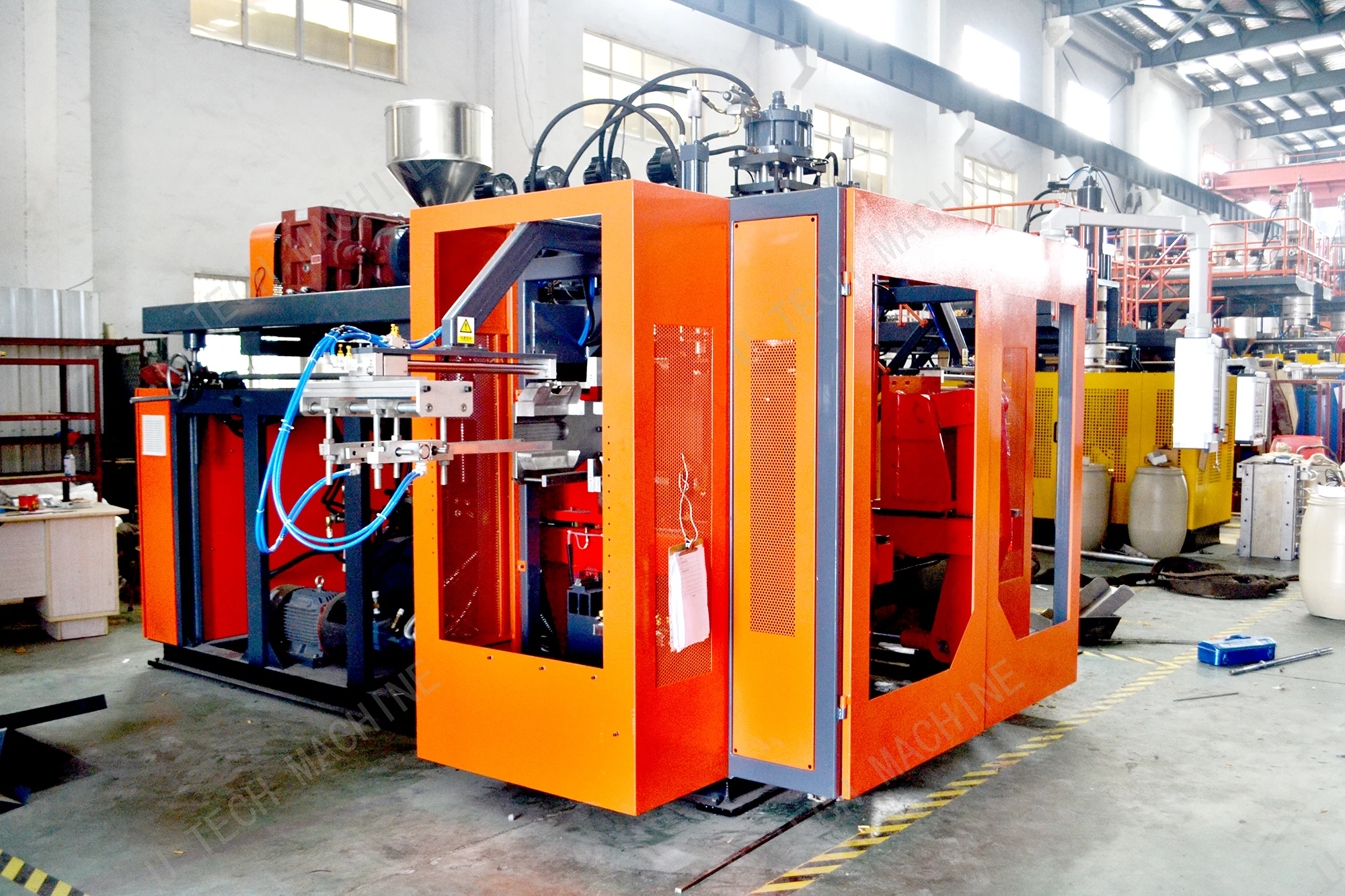 
Fully automatic HDPE PC bottle extrusion blow moulding making machine 