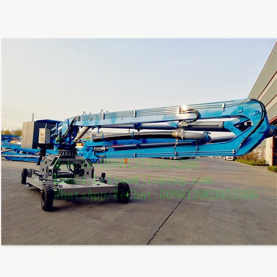 full hydraulic concrete placing boom with high quality