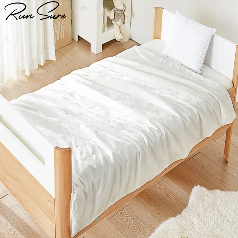 Queen size 100% Mulberry Silk Duvet Quilt with cotton shell