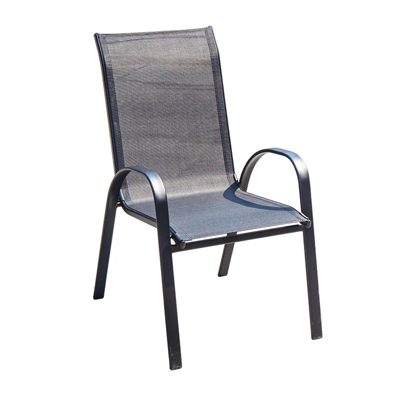 Стул для пикника с стальной рамой, черный, под заказ