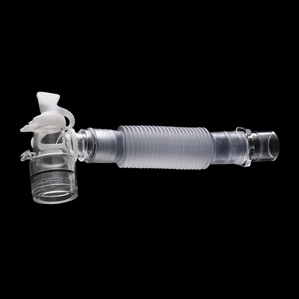 Medical disposable catheter mount corrugated
