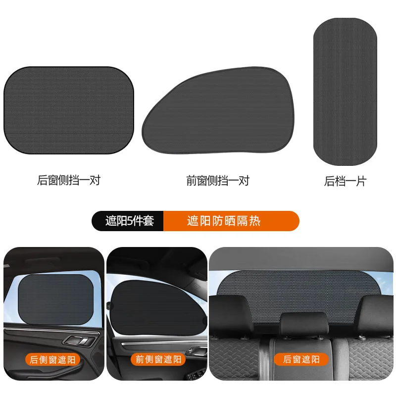 Hot Selling Foldable Nylon Mesh Sunshade Car Side Window Sunshade Polyester Mesh With UV Protect Pvc Sunshade Curtain