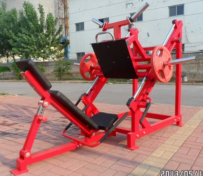 Commercial Fitness Equipment Sports Training Device Plate Loaded Gym Use Club 40 Degree Leg Press