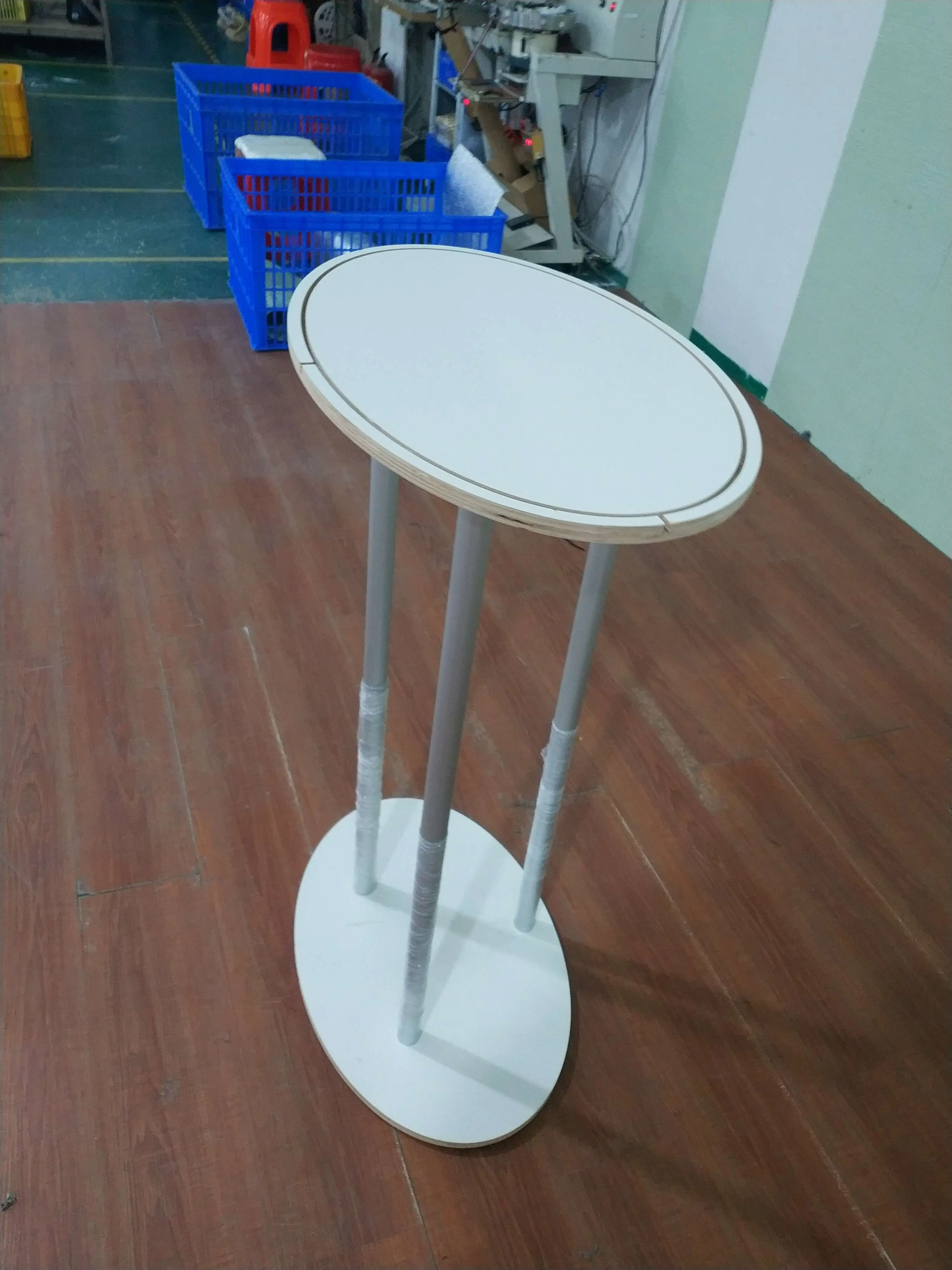 Easy Install Aluminum Fabric Advertising Event Portable Exhibition Booth Counter for Display