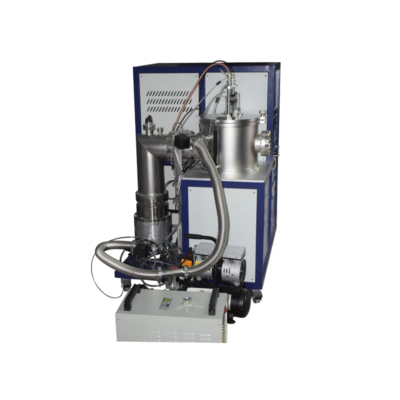 3 target plasma sputtering system  for sequential coating of multiple layer films such  as alloy & ceramics, etc.