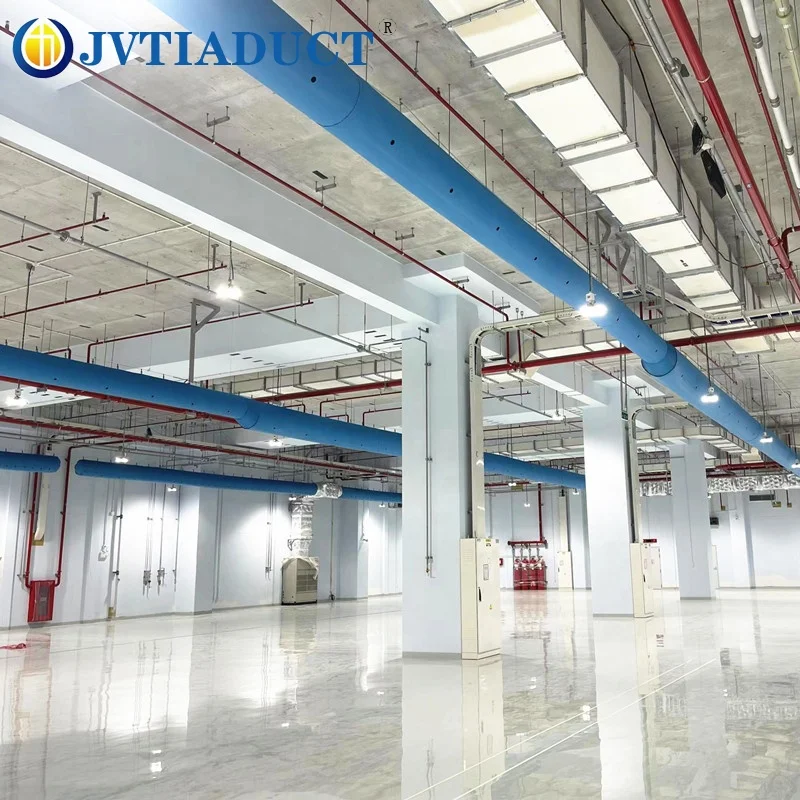 Easily Installed Efficient Air Flow Even Air Distribution HVAC  Air Duct Fabric For Ventilation