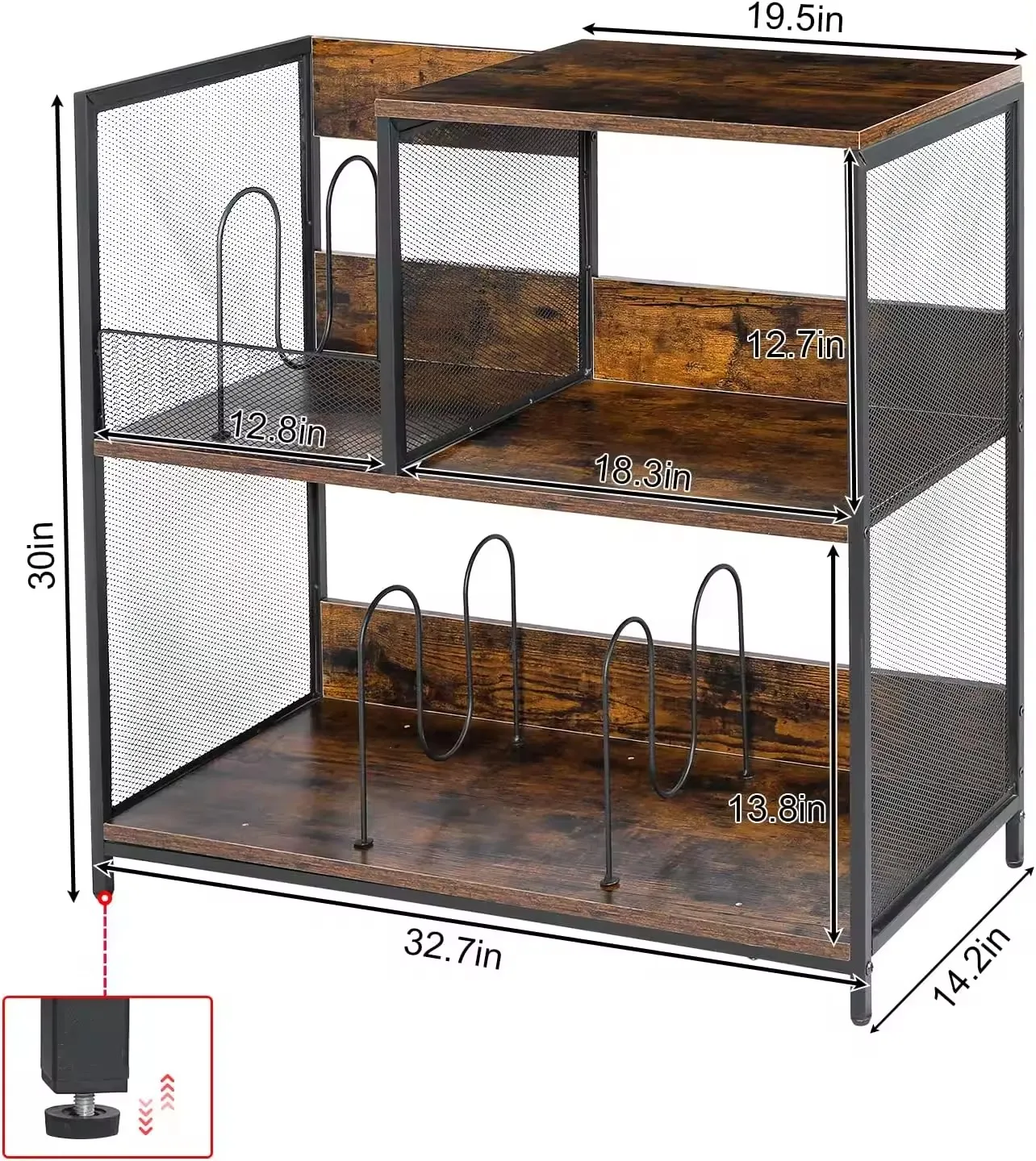 Wholesale Hot Sale Simple Designs CD Rack Bookcase Panel Wooden Style Shelf for Living Room Home Furniture