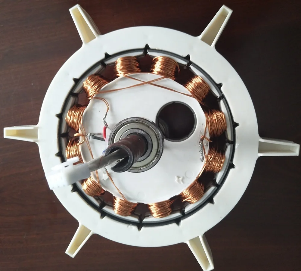 RPM 350 24 volt fan 12v solar powered bldc ceiling fan rotor motor coil copper motor