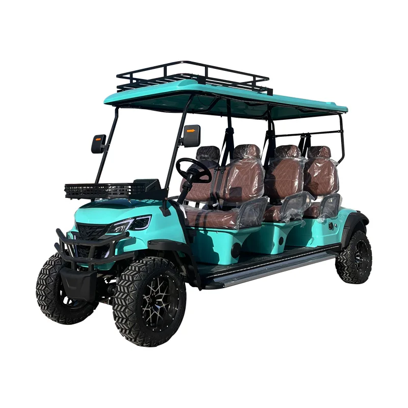 WELIFTRICH stock 4 seats 6 seaters Powerful 4 Wheels Electric Club Car Golf Buggy Cart Electric Golf Carts