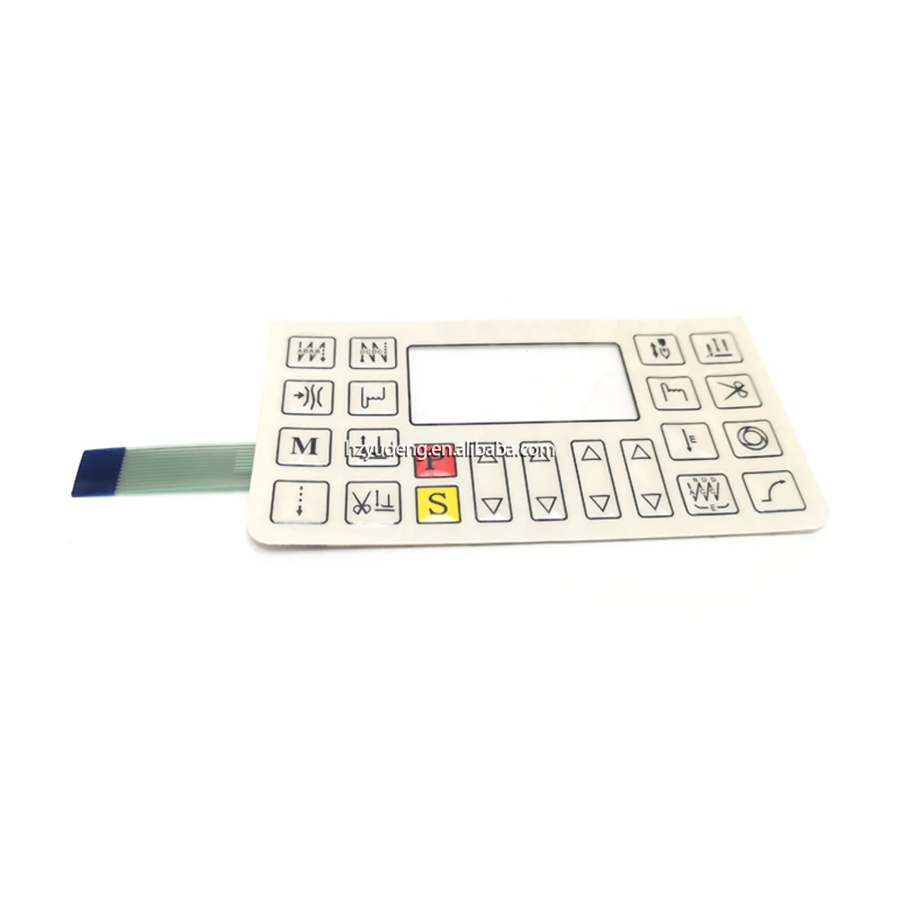 factory Outlet sewing machine button panel film Qixing zoje jack second generation