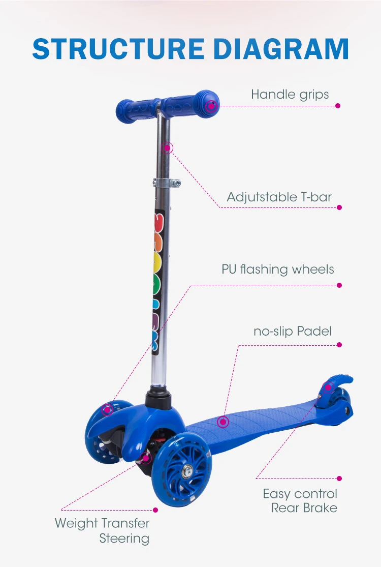 
Cheap foot kids scooter baby scooter kids 3 in 1 