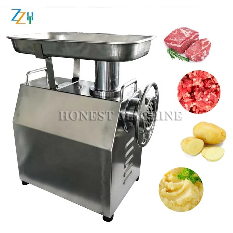 High Automation Commercial Mince Meat Machine / Commercial Meat Mincer / Commercial Meat Grinder Machine