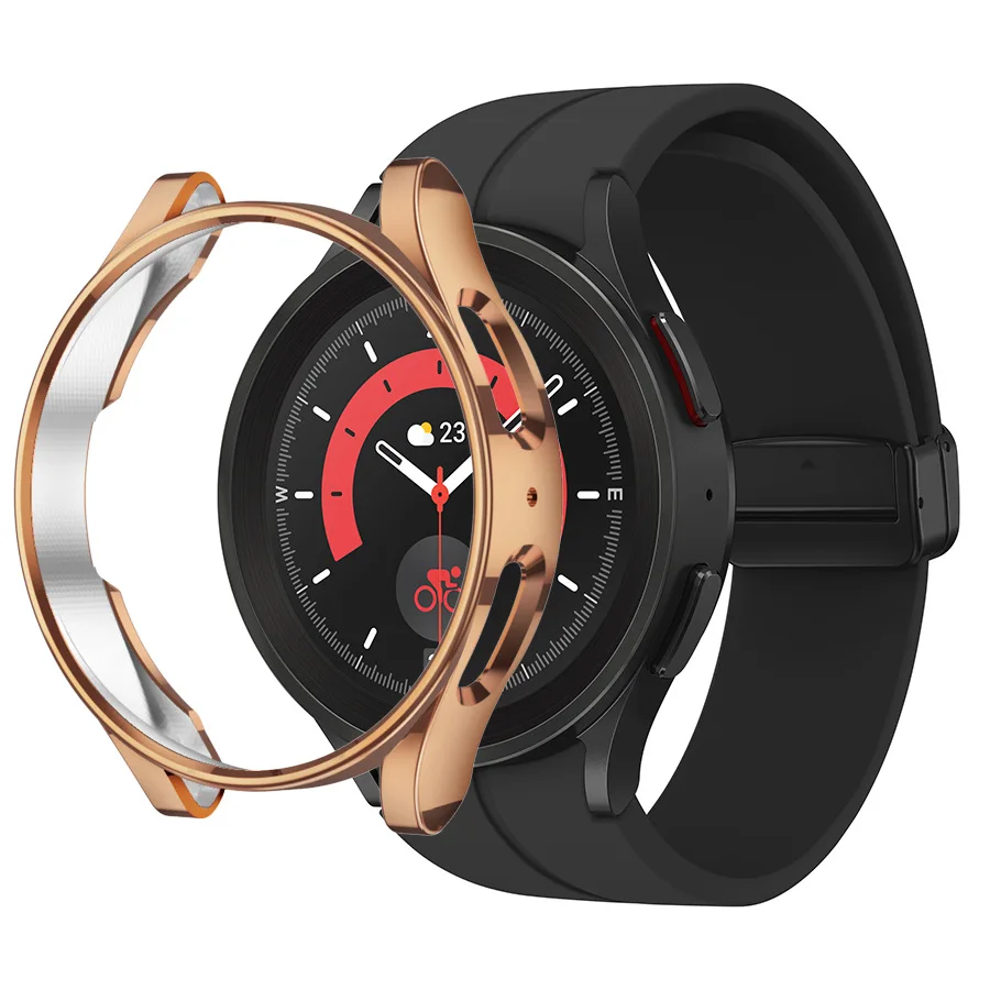 Новый Популярный защитный чехол с полым корпусом для часов Samsung Galaxy Watch 5pro из ТПУ аксессуары умных