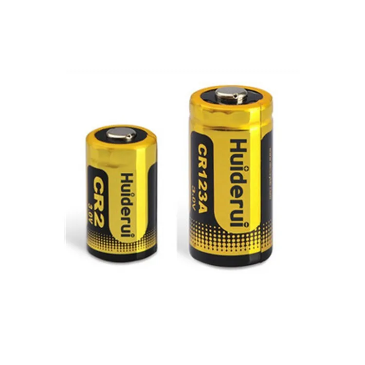 3.0V Lithium Battery Factory Price 1000mAh CR2 Huiderui Brand From China LiMnO2 High and Stable Operating Voltage Extremely Safe