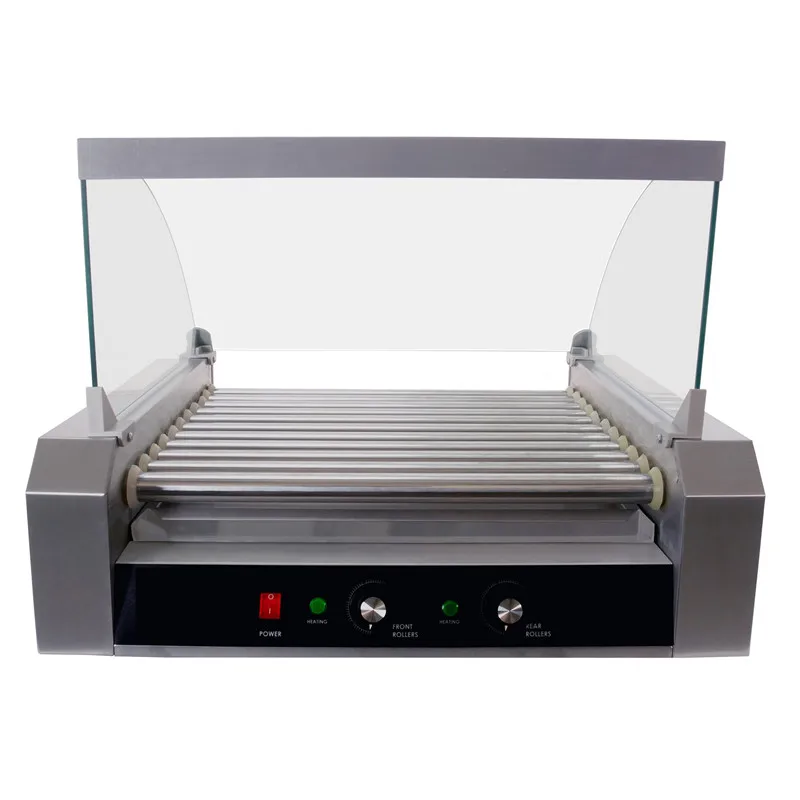 Stainless steel automatic sausage baking/hot dog machine for Internet Red
