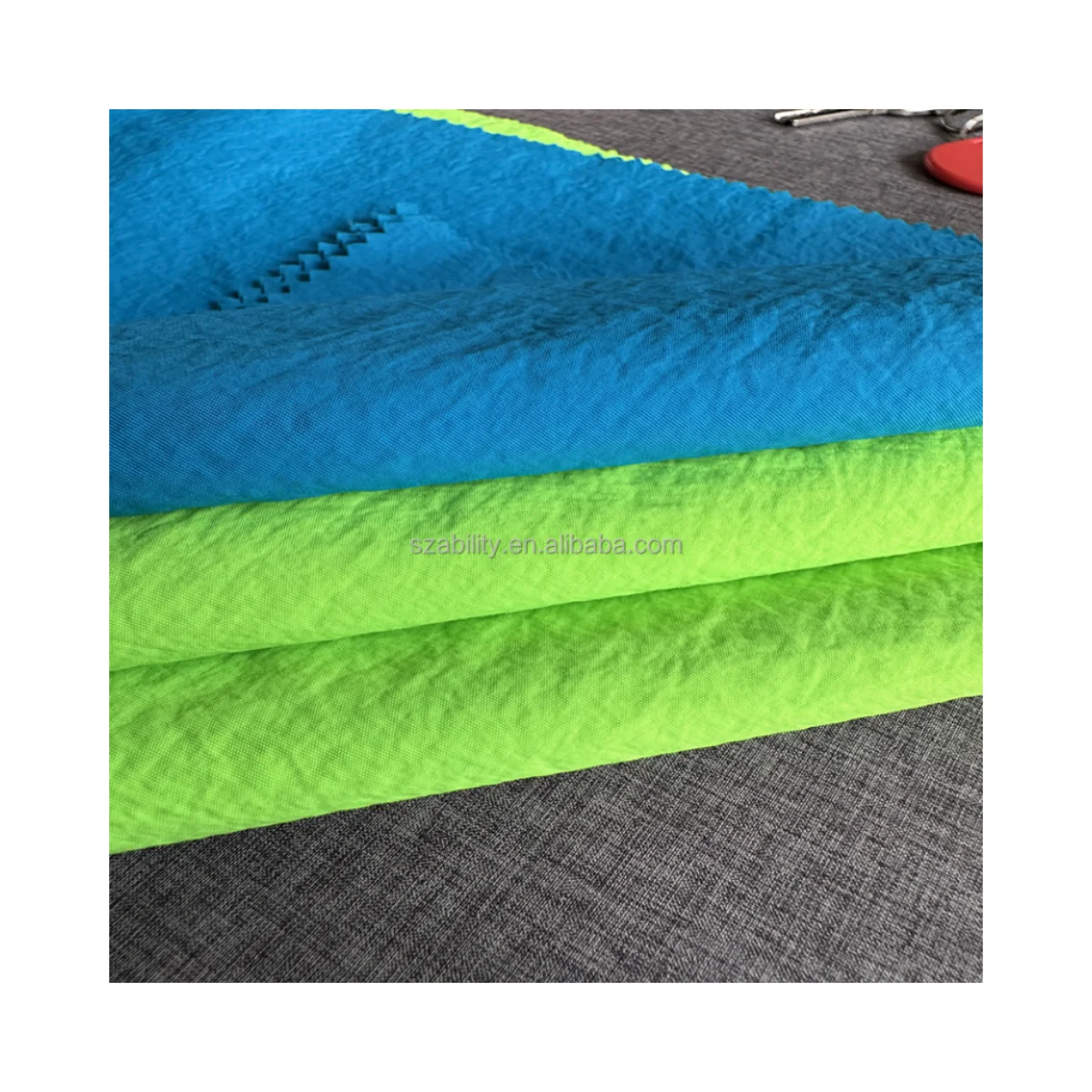 Factory price stock lots waterproof 100% Nylon Crepe 228T Taslon/Taslan Fabric for down jackets gloves outdoor rain coats