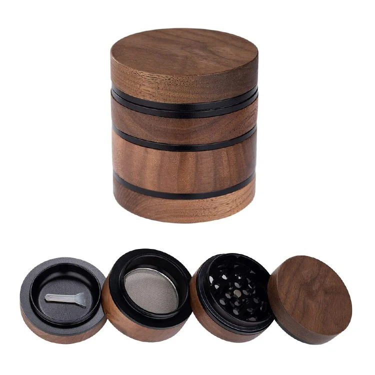 Tobacco Wooden metal Herb Grinder