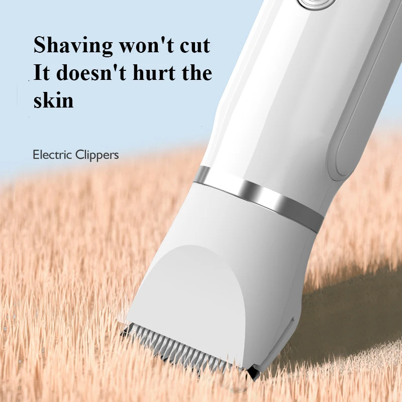 2024 Hot Selling Pet Abs Friendly Waterproof Low Noise Powerful Rechargeable Professional Pet Hair Clipper Trimmer