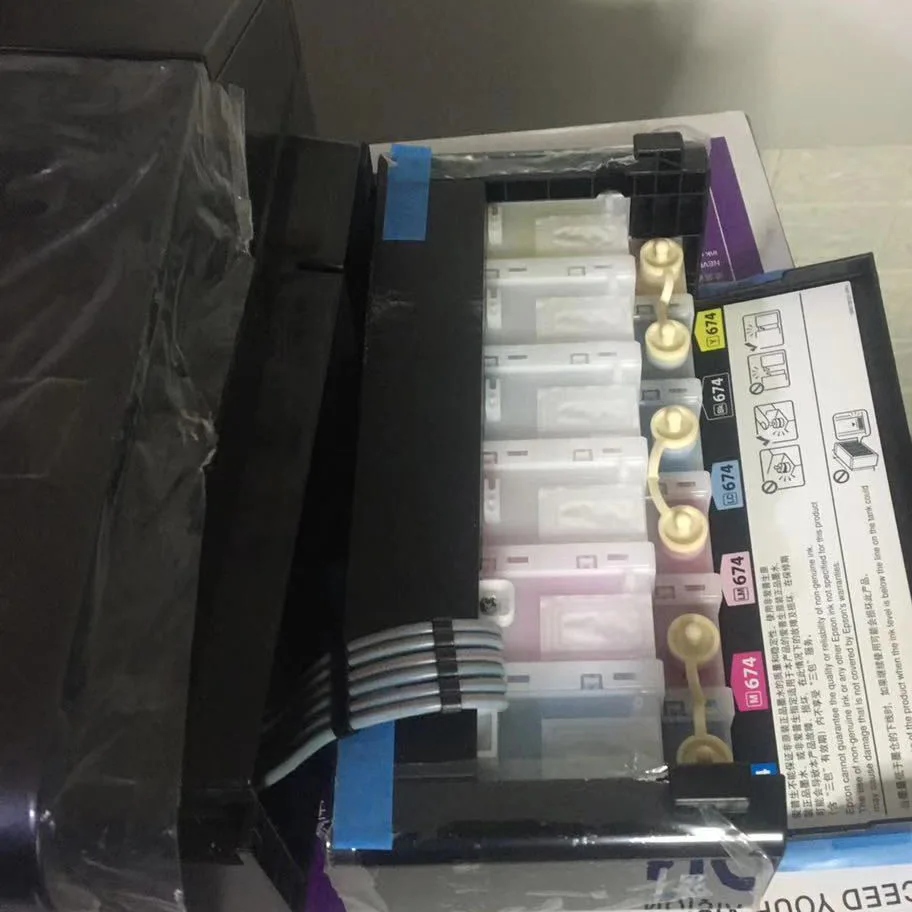 hot sale 6 color A4 Wifi photo printer sublimation impresora inkjet printer for epson l805 printer