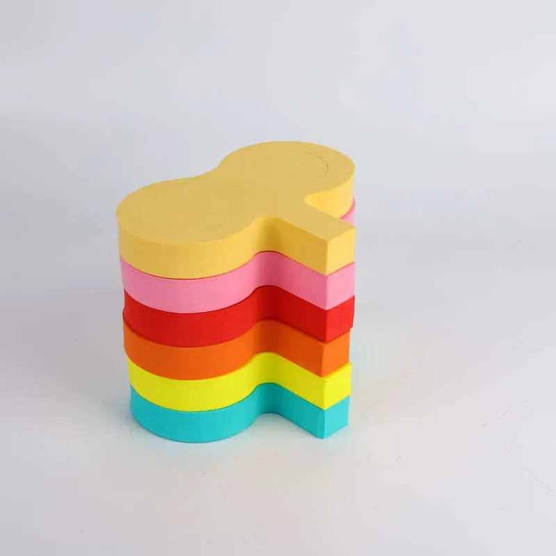High Elastic Biodegradable Eco-Friendly Multicolor Double Sided Adhesive Packaging Eva Foam