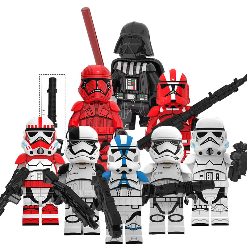  Экшн-фигурки STAR Han Solo Chewbacca The Rise of Skywalker mini WARSly понг Крелл Звездные войны блочные игрушки для