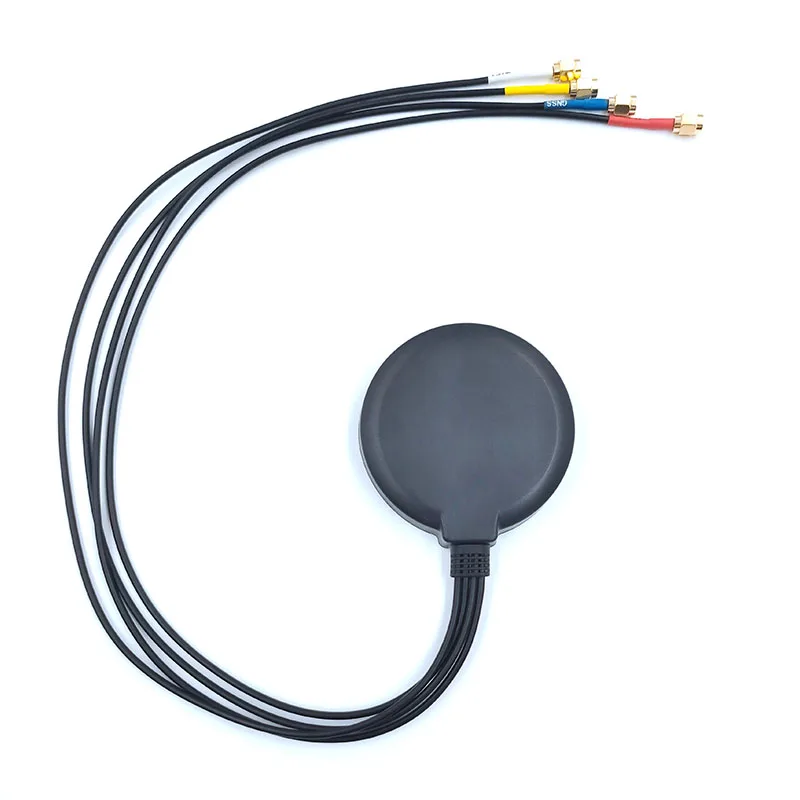 All in one Combo Antenna 28DBI Round Slim 4 In 1 Antenna Gsm/4g/wifi/gps/gnss Antenna
