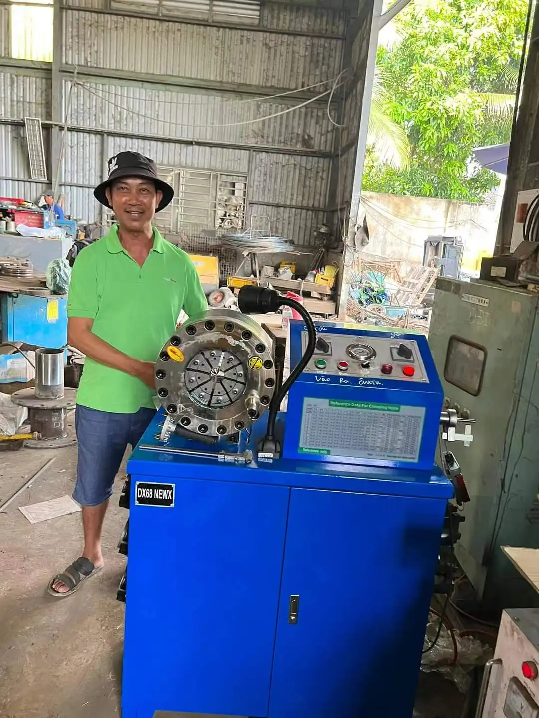 Factory High Quality Multifunctional Hydraulic Hose Crimping Cutting Skiving Machine With China Manufacturer Supply