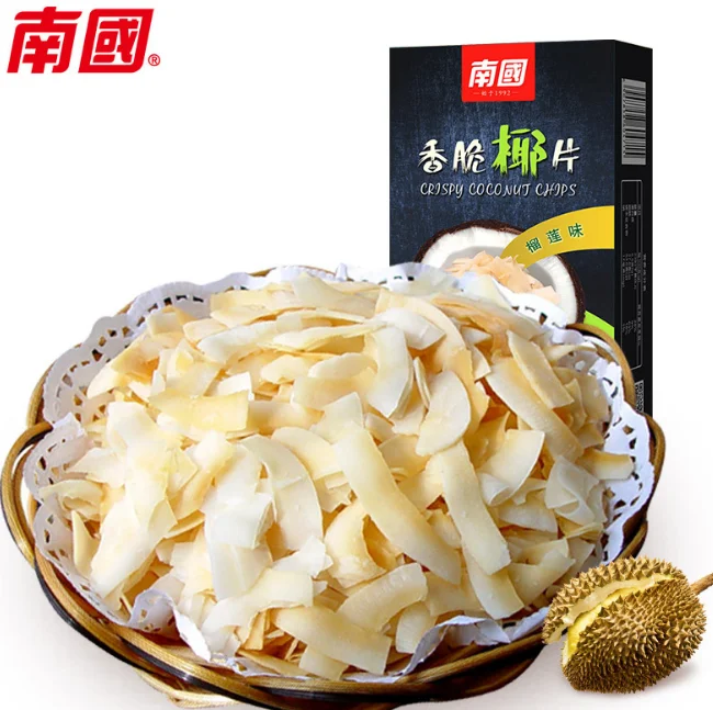 Factory Price Coconut Crispy Biscuits Durian Flavor Healthy Cookies