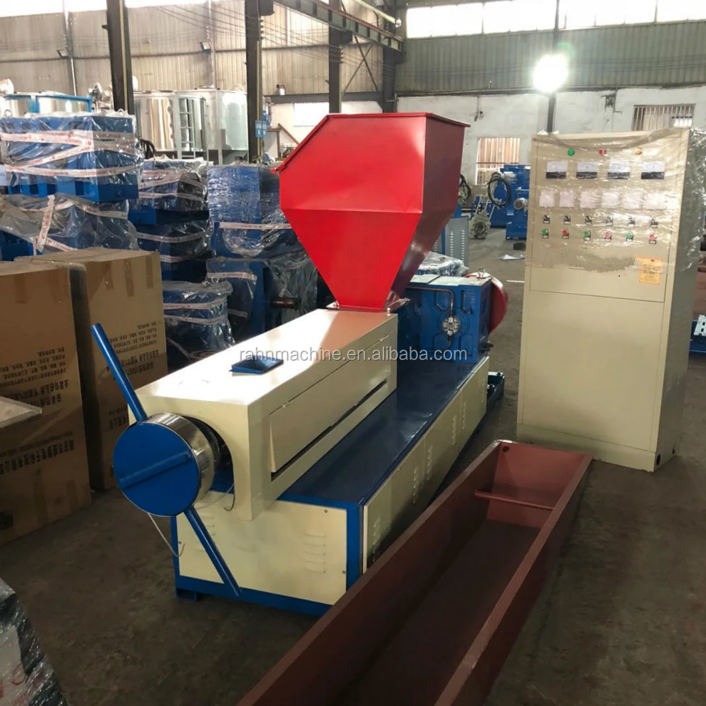 
waste plastic granulating machine recycling 