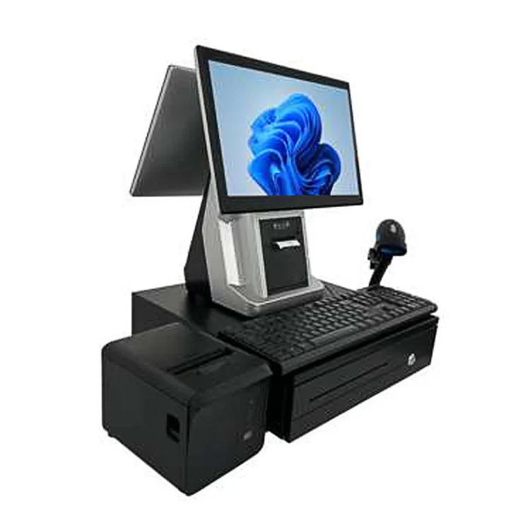 Современный терминал Windows 10 Pos кассовый аппарат высокого качества сенсорный передовая интегрированная система