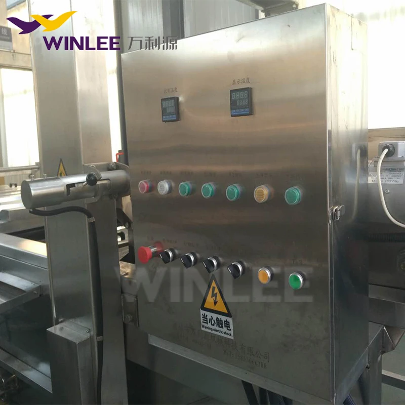 Automatic steam heating meat precooking machine chicken/fish precooker