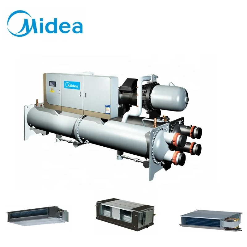 Midea AHRI Сертификация система HVAC 150 тонн 500 литров охладитель воды
