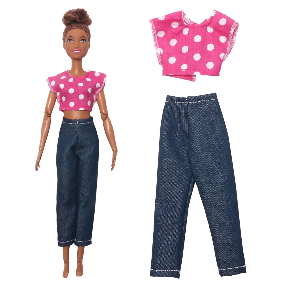 
New Fashion Design Princess Dress Pants Skirt Doll Clothes Accessories Party Dress Girl Toys For Barbie Doll Dress 