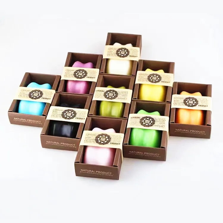 Shiyan 130g RTS in stock organic essential oil custom favors whitening soap supplier wedding gift hotel custom soap